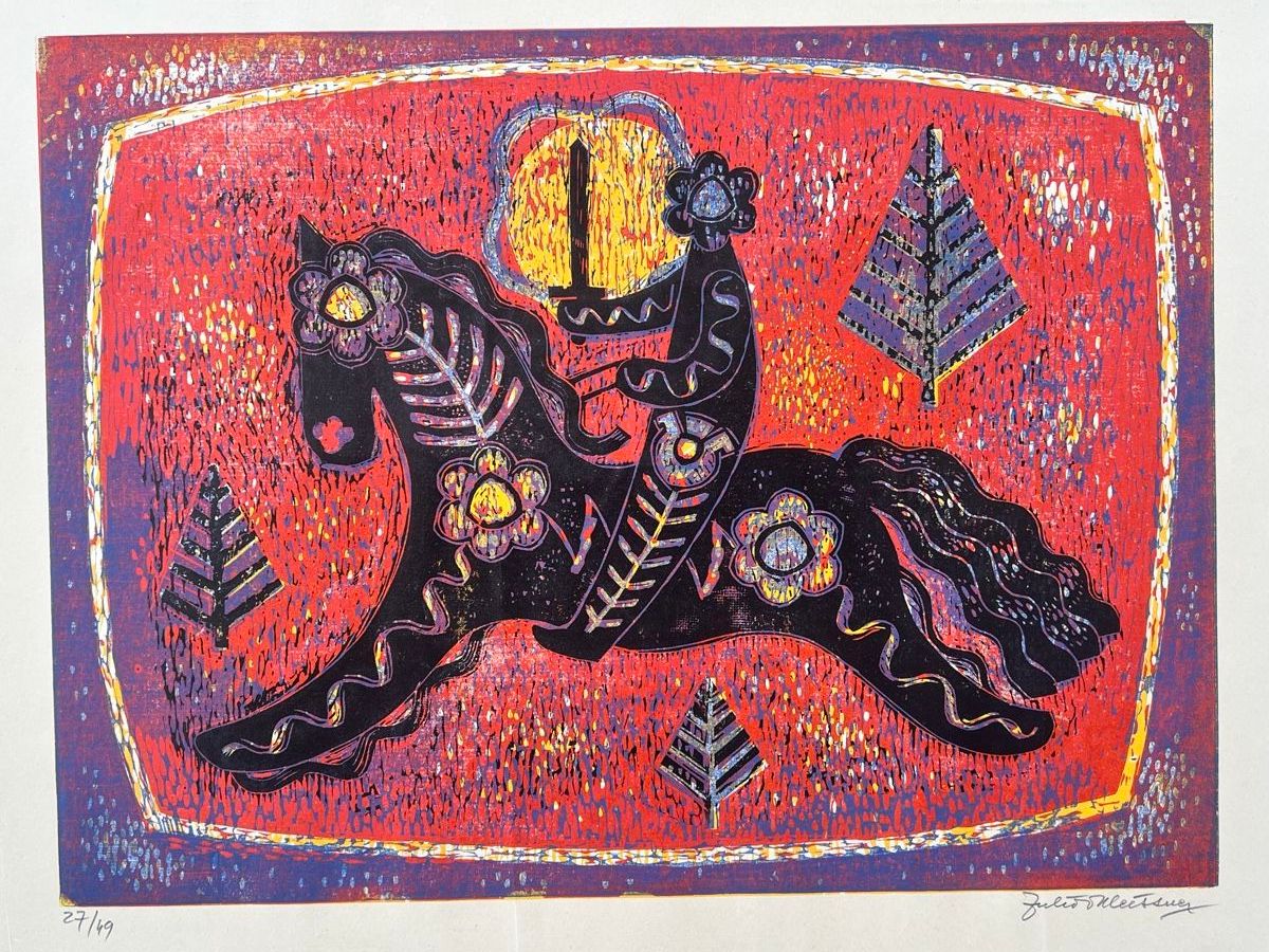 Grafica & Litografie: Julio Meissner Original Lithographie handsigniert – Usato da Adliswil venduto da bilderboerse-zuerich 1
