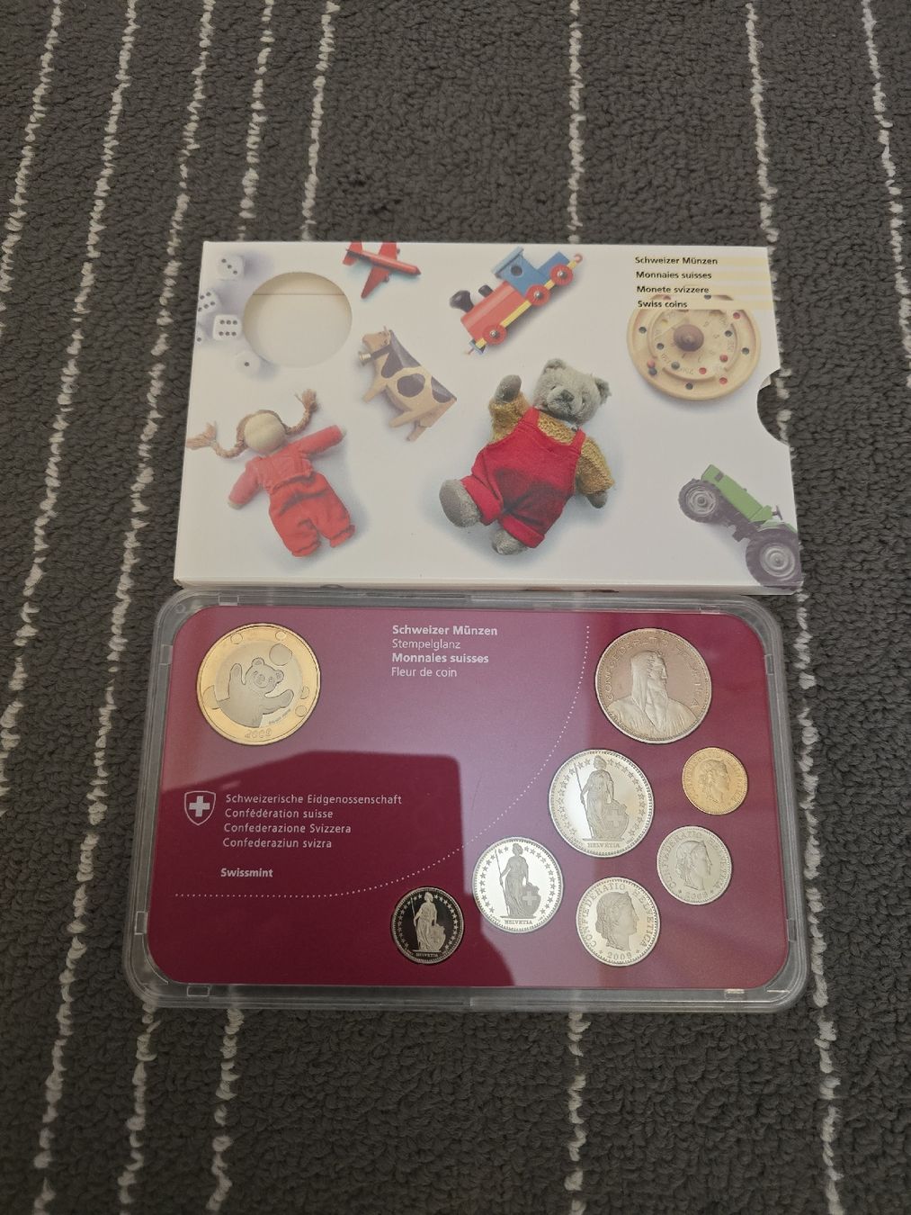 Alle Münzen: Schweizer Babymünzsatz 2009 stgl – Neu und originalverpackt aus Turtmann von SASGRU