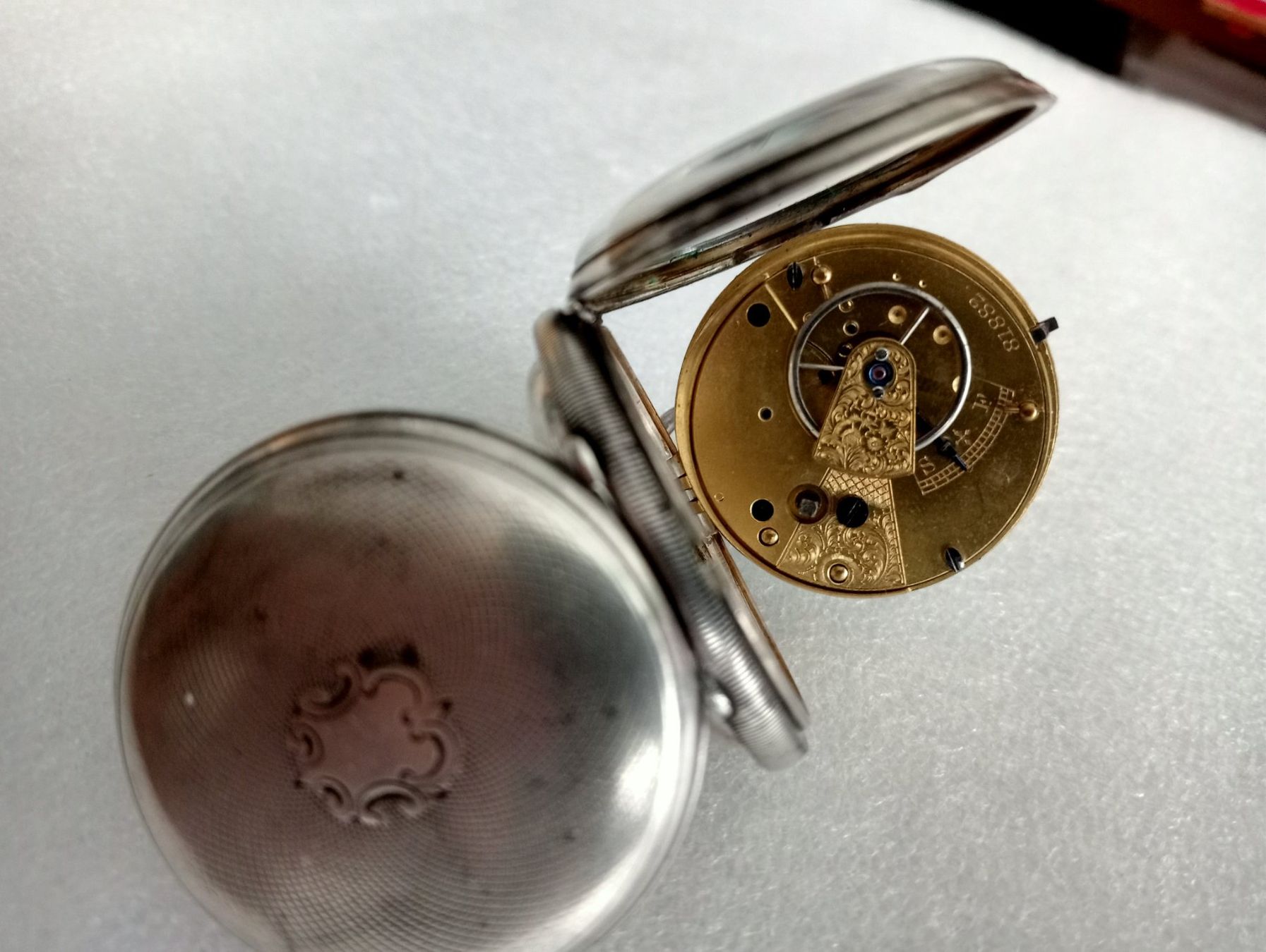 Orologi: Alt Silber  Spitzanker Taschenuhr – Usato da Zürich venduto da sendbad 6