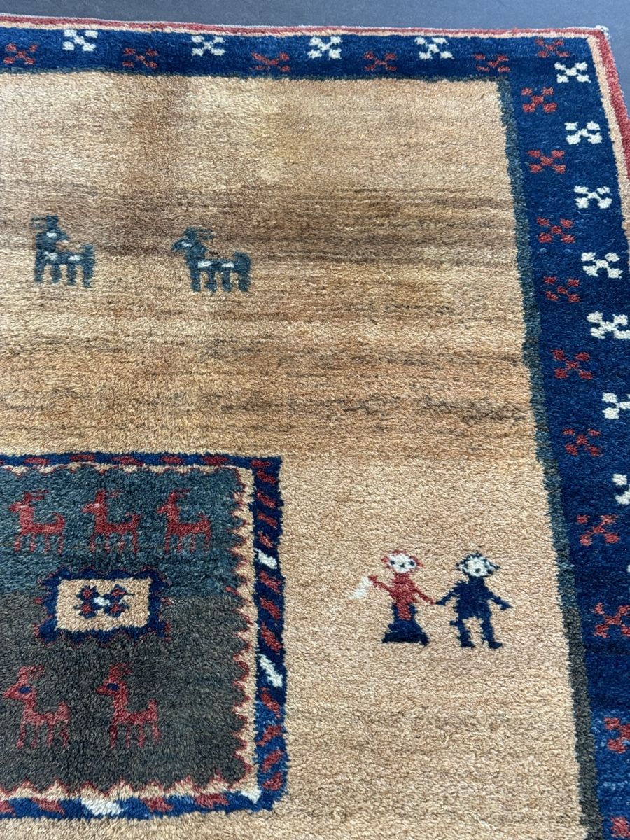 Tapis: Orientteppich handgeknüpft Gabbeh  – Neuf (Voir description) à Liestal par galerie_nategh 2