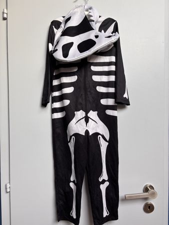 Déguisement squelette Halloween H&M 4-6 ans