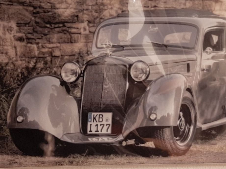 Posters & Illustrations: Oldtimer Mercedes Oldtimer 170s LED Bild – D'occasion à Kilchberg ZH par ruedi34 2