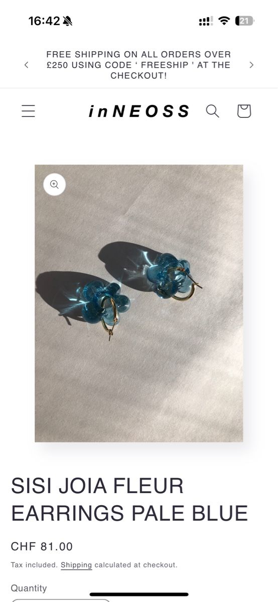Ohrringe & -stecker: Sisi Joia earrings - clear – Neu (gemäss Beschreibung) aus Frauenfeld von Classiclover 3