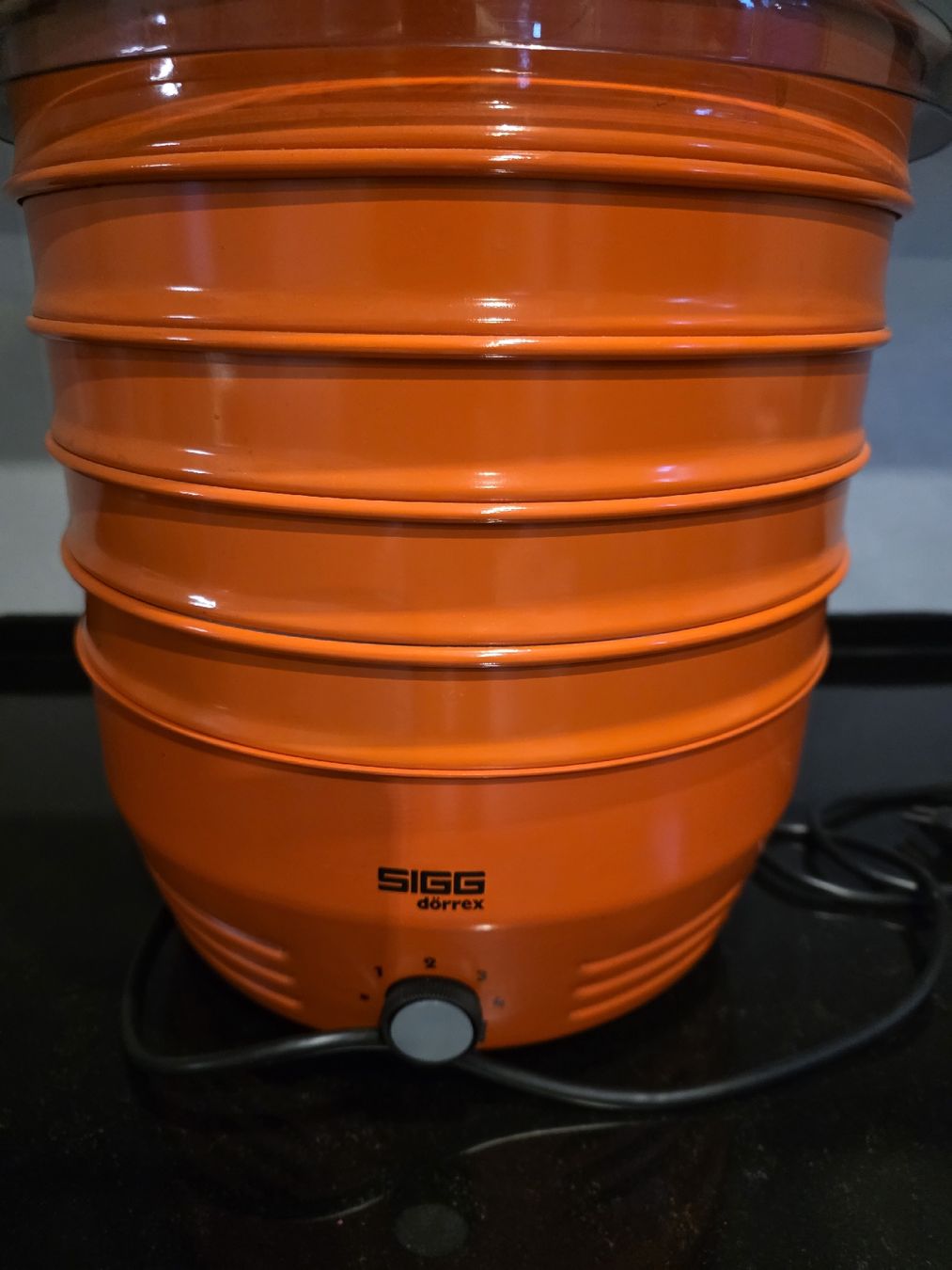 Sigg Appareils de cuisine: Dörrgerät Sigg Dörrex orange mit 5 Gittern  – D'occasion à Dorf par Echo_Elements 3