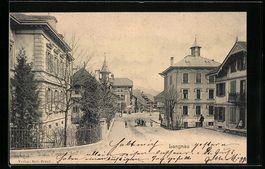 Langnau im Emmental, Strassenpartie mit 