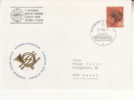 Sonderstempel A. 1008 IMPO Zürich 1966