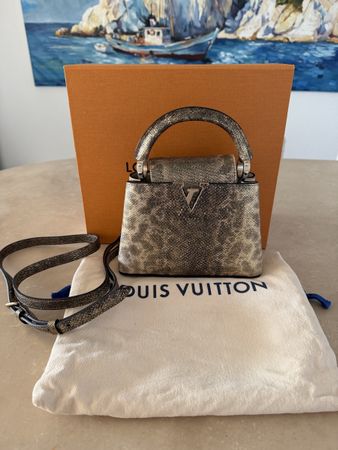 Louis Vuitton Capucines Mini Karung Exotic ✨