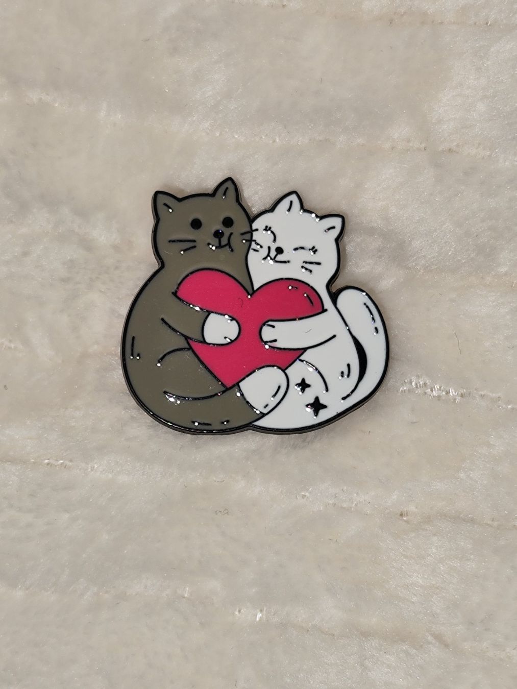 Plaketten & Abzeichen: Pin: Cat-Lovers ca. 3 cm – Neu und originalverpackt aus Bettingen von hamau2012 2