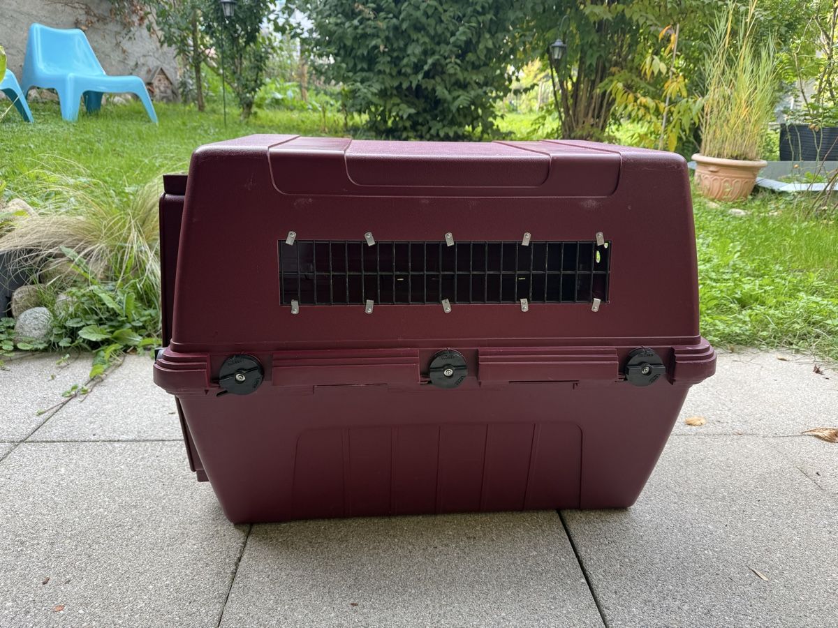 Gabbie, trasporto & Sicurezza: Caisse de transport Vari Kennel Deluxe Médium – Usato da Lausanne venduto da Keloa 1