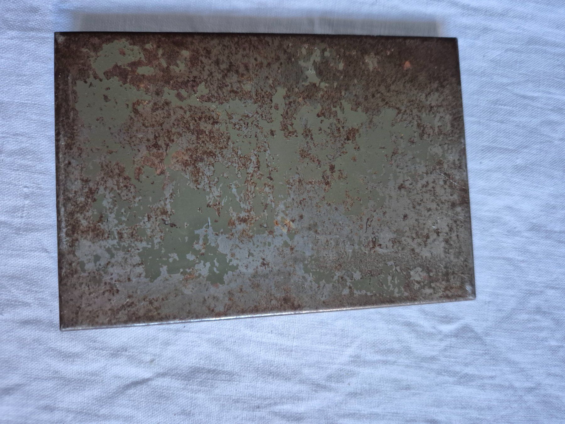 Specchi: Miroir de table vintage, cadre métal – Usato da Fey venduto da sverigi 5