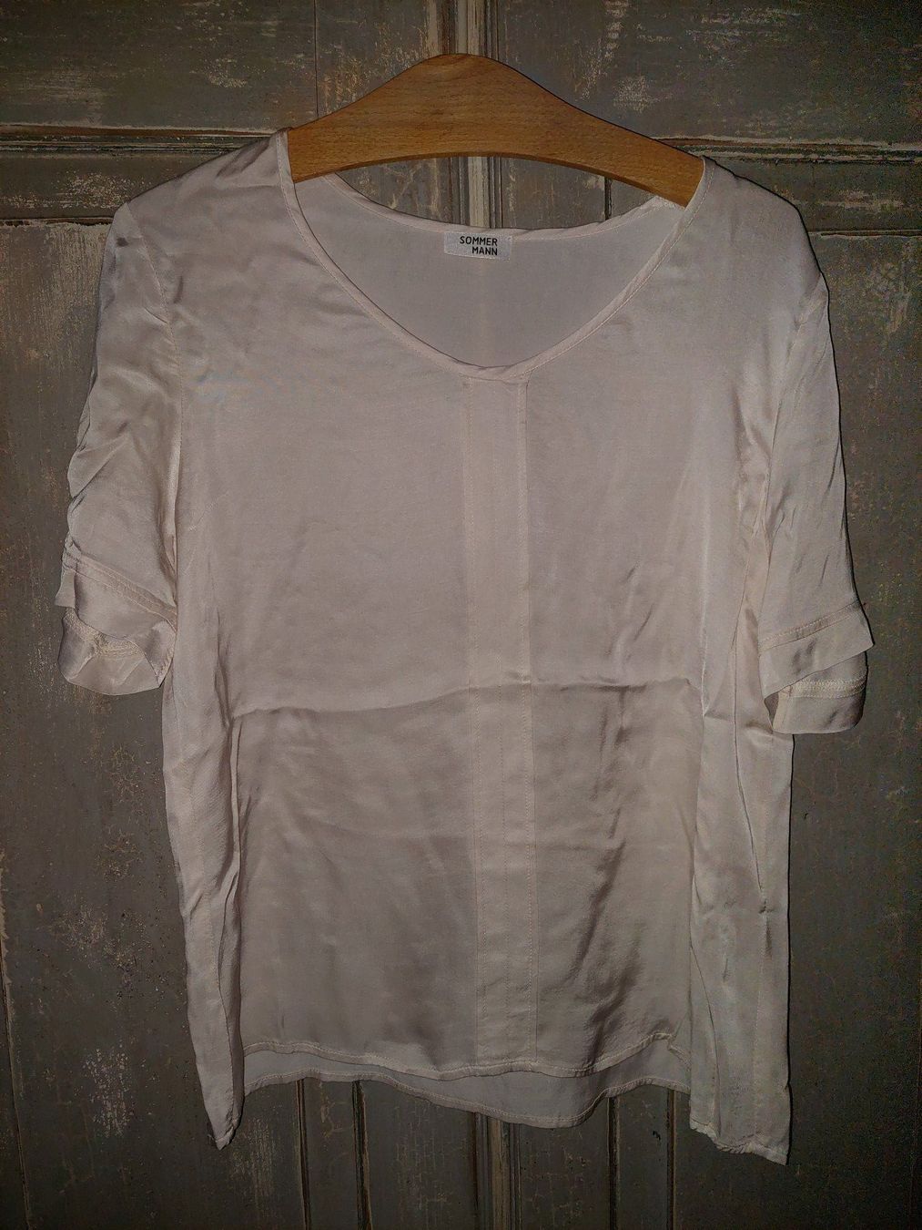 T-Shirts: Sommermann . Shirt rosa M – Gebraucht aus Besenbüren von teluride89