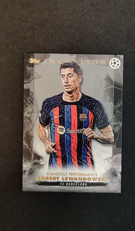 Topps Inception Standout Performance Lewandowski Barcelona (Gebraucht ...
