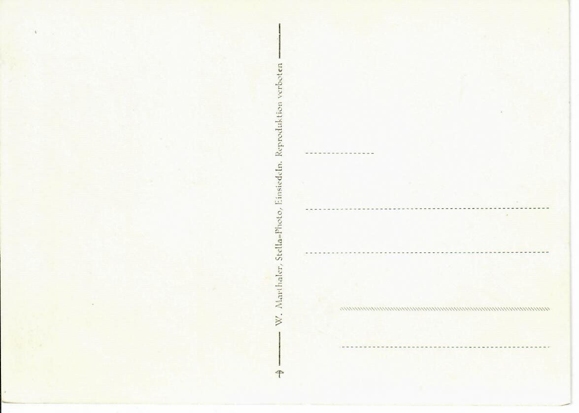 Cartoline postali: Einsiedeln, Staumauer mit Sihlsee – Usato da Hochdorf venduto da Ziegel-16 1