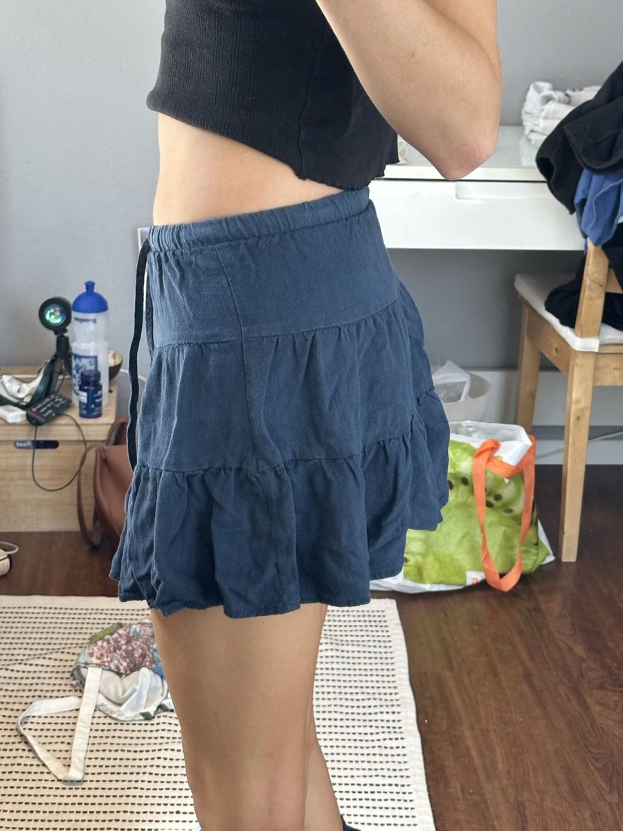 Stradivarius Gonne: Stradivarius mini Rock blau – Nuovo (secondo la descrizione) da Grafstal venduto da jes_t6s7 1