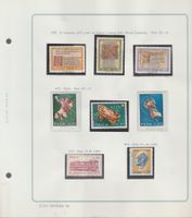 LOTTO DI 8 FRANCOBOLLI ITALIA NUOVI 1972 Divina Commedia 106