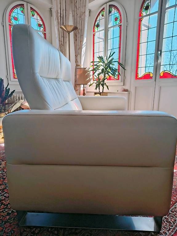 Sofas: Canapé cuir blanc crème Stressless – Gebraucht aus FRIBOURG von bigpolarbears 1