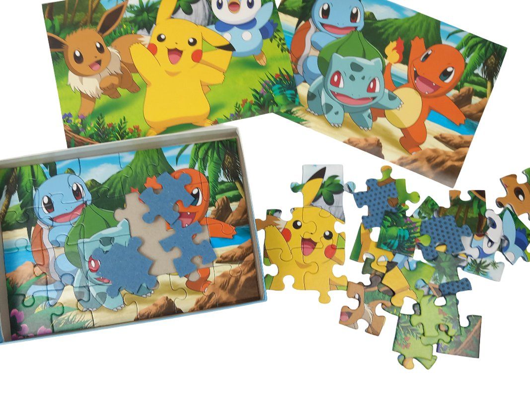 Ravensburger Puzzle: RAVENSBURGER Pokémon Puzzle, 2x24 Teile – Usato da Hünenberg venduto da Restwert_Zug 1