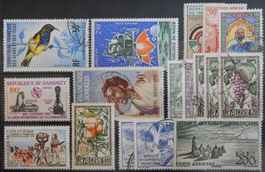 Frankreich Kolonien Lot mit alten Werten VII
