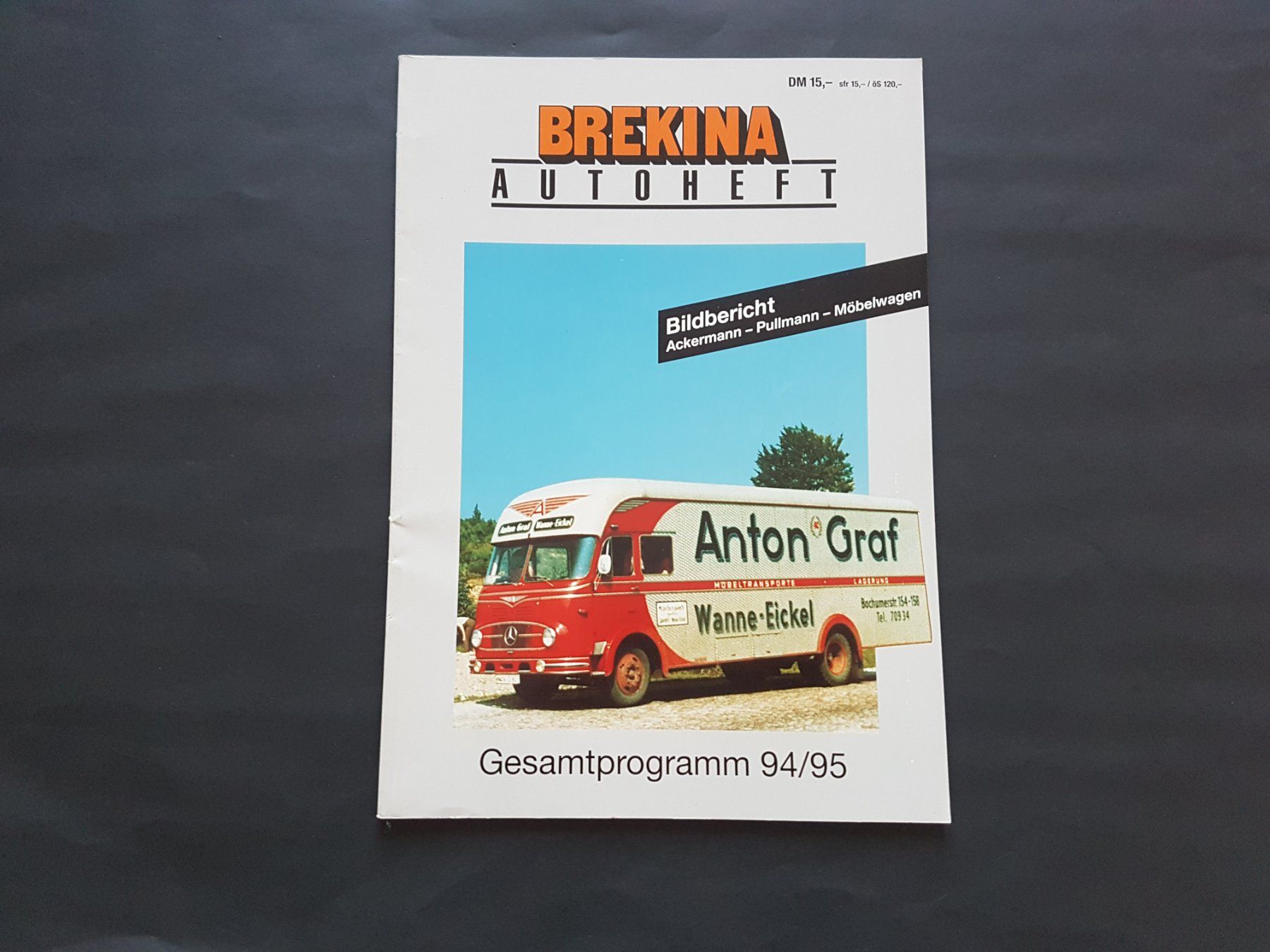 Brekina Modellautos: Brekina Autoheft, Gesamtprogramm 1994/1995, Hanomag L 28 – Neu (gemäss Beschreibung) aus Martigny von Abm1000