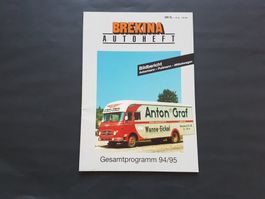 Brekina Autoheft, Gesamtprogramm 1994/1995, Hanomag L 28