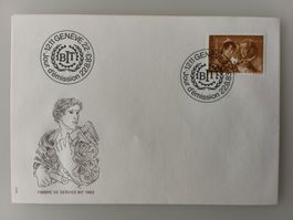 1983 FDC internationales Arbeitsamt