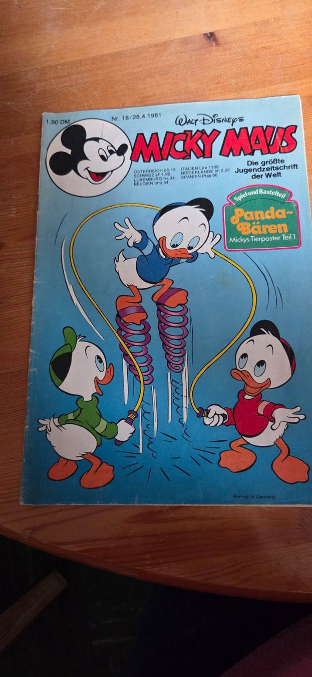Fumetti: Micly Maus heft 1981 – Usato da Altstätten SG venduto da Bambam2012 1