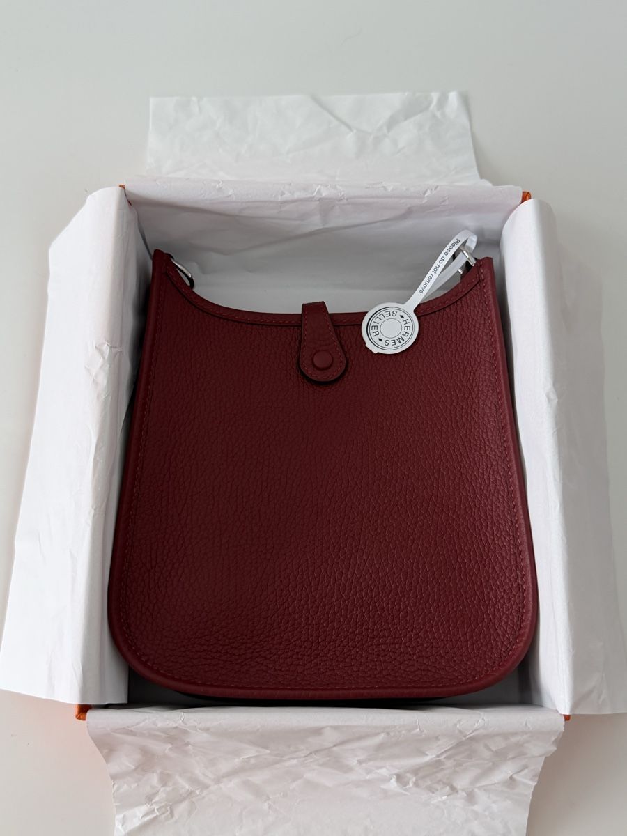 Hermès Borse: Hermès evelyne  Mini 16 Neu  2026 Full Set – Nuovo e nell'imballaggio originale da Schaffhausen venduto da Sotherbyss 5