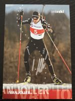 Signierte Autogrammkarte Ivan Joller Biathlon