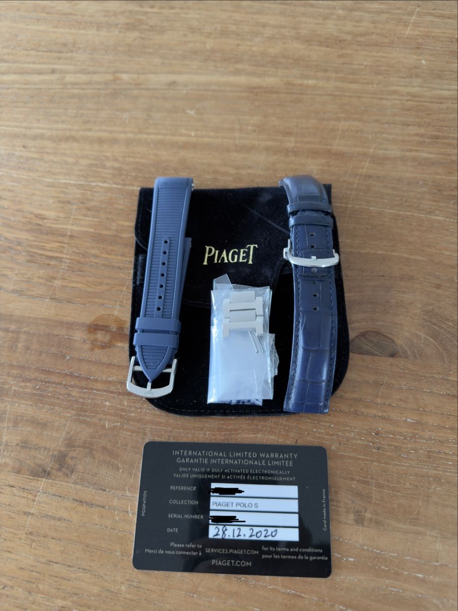 Piaget Uhren: Piaget Polo S Automatic Blue Dial Full Set – Gebraucht aus zug von Josh_Bech 1