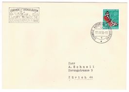 Lettre de Zürich BPA A690 pour Zürich le 17.IV.55