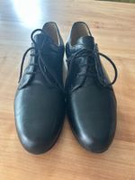Tanzschuhe Werner Kern Schwarz Leder Damengrösse 7  1/2