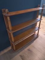 Rustikales Holzregal Wandregal mit 4 Ebenen Vintage shabby