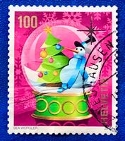 Nr.1572 Weihnachtsbaum Sondermarken Weihnachten GESTEMPELT 