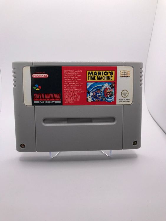 SNES - Mario's Time Machine (Gebraucht) in Allschwil für CHF 34.9 – mit ...