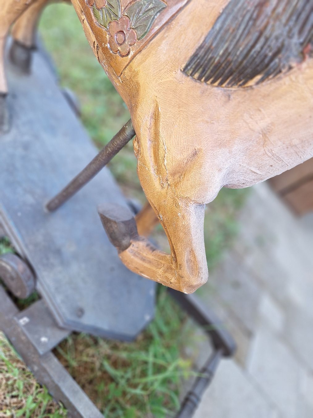 Spielzeuge: Holz Schaukelpferd – Gebraucht aus Wetzikon ZH von Petra210 3