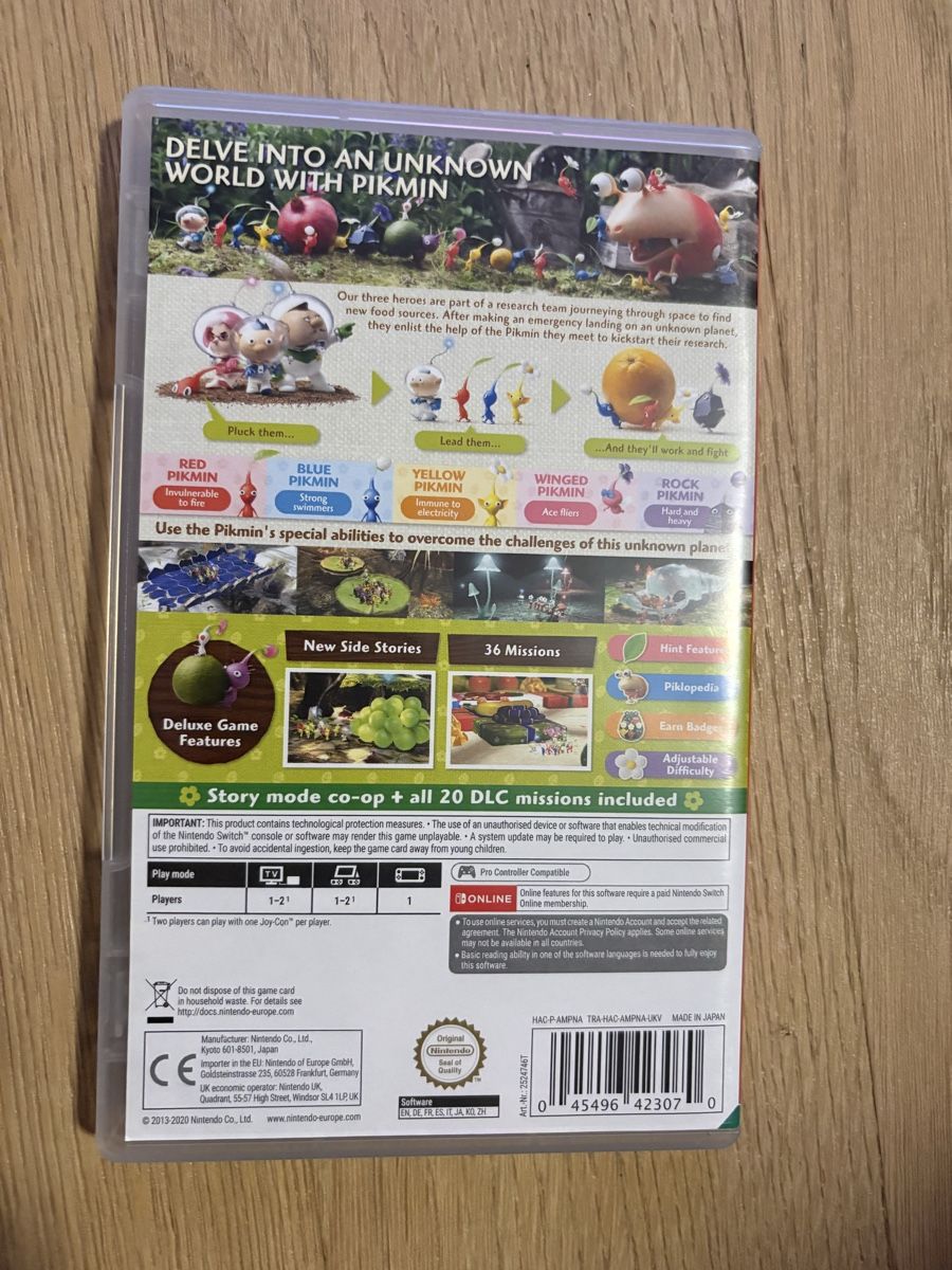 Nintendo Giochi: Pikmin 3 Deluxe Switch – Usato da Aarau venduto da ruedinho 1