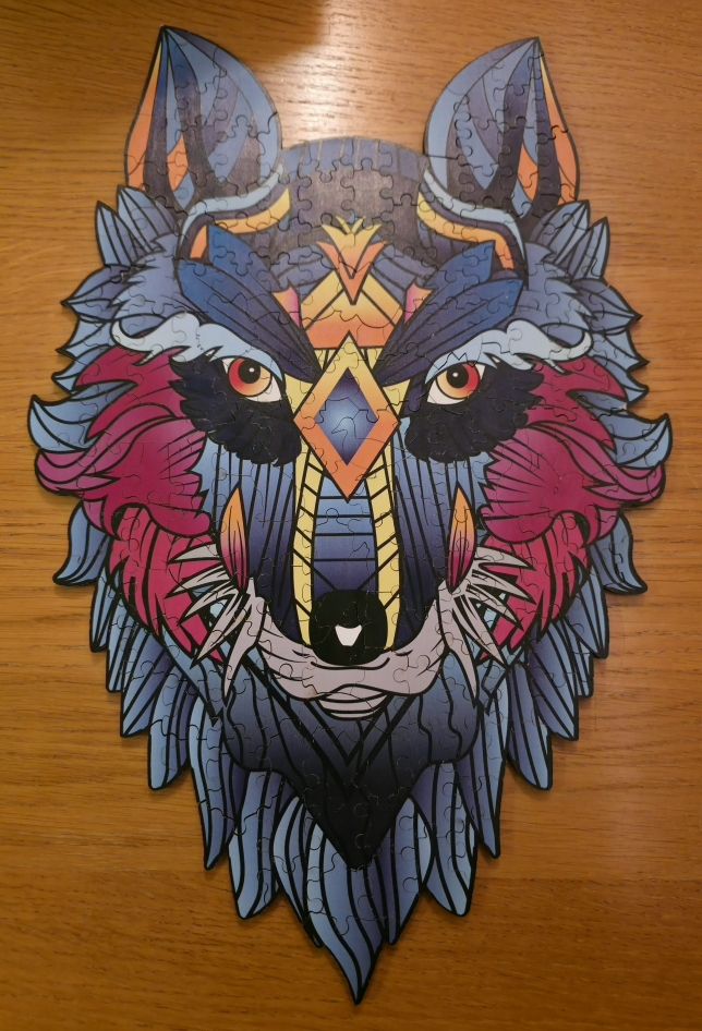 Puzzle: Holzpuzzle Wolf 180 teile – Usato da Bronschhofen venduto da Er-winV