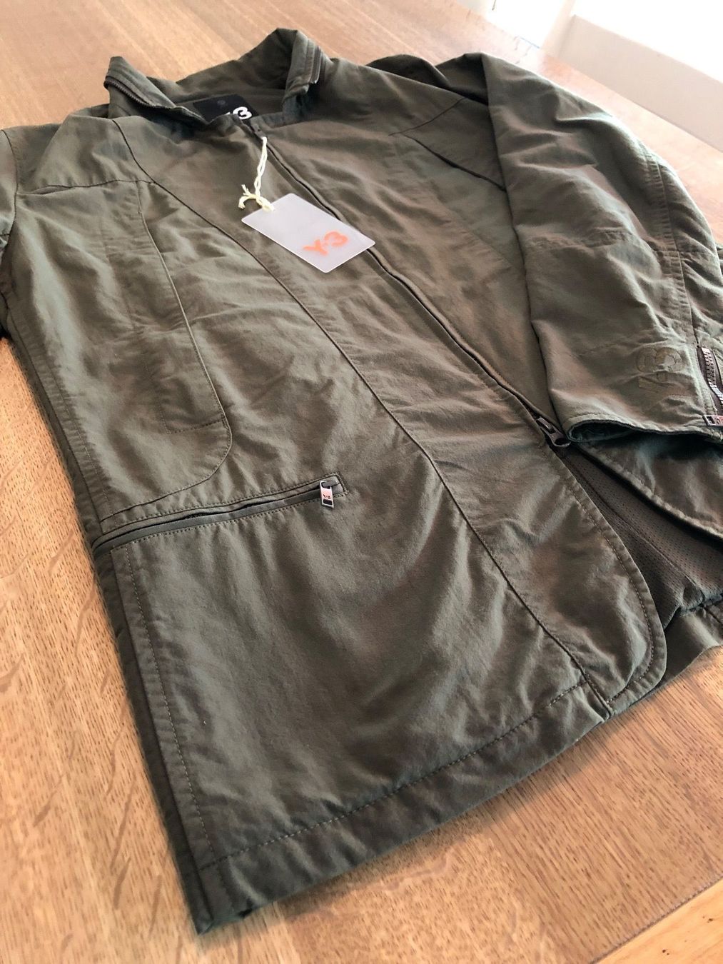 Giacche: Y-3 Classic Ripstop Overshirt – Usato da Zürich venduto da VR2528 3