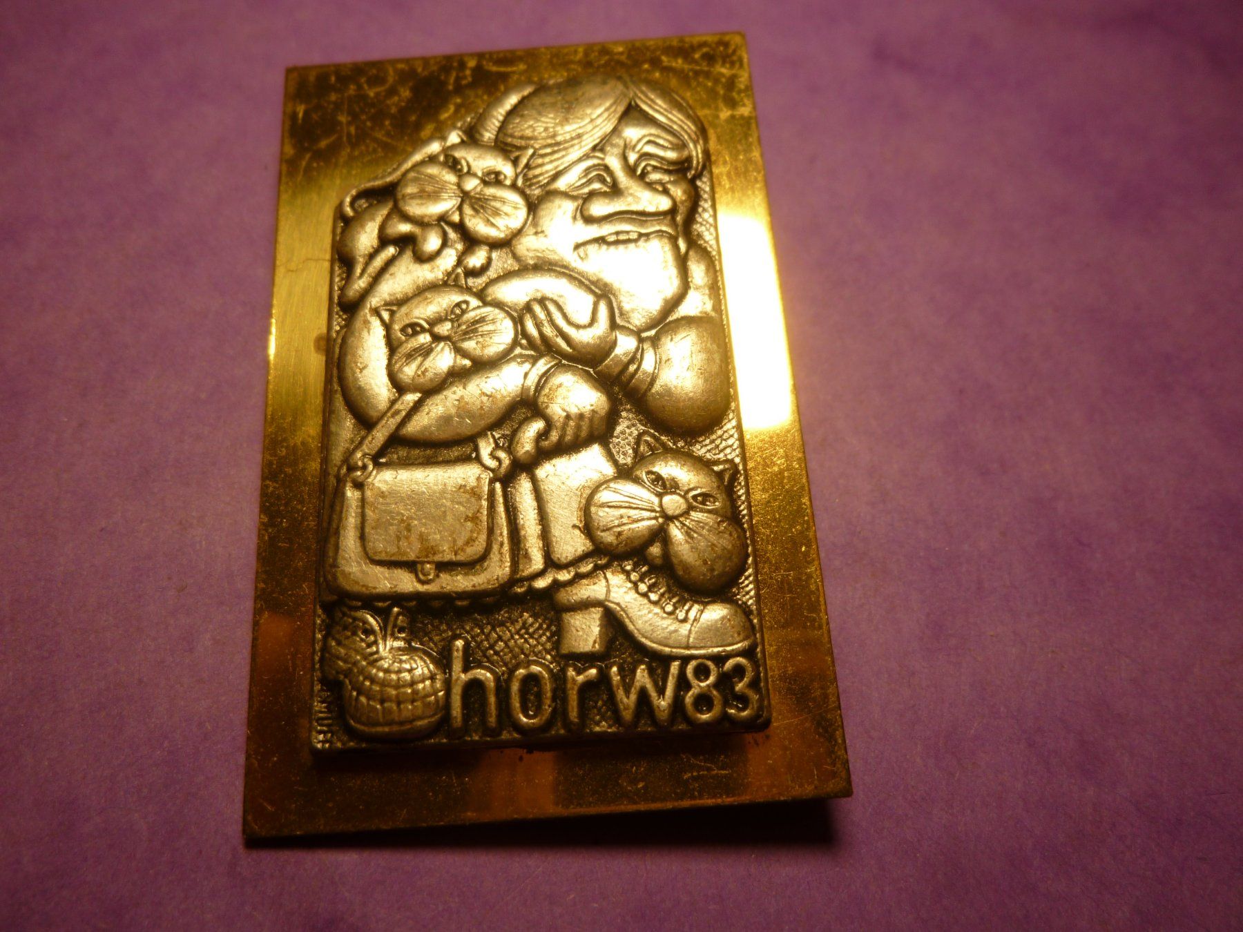 Placchette & Badge: HORW 1983 GOLD – Usato da Ried (Muotathal) venduto da Mandarin02
