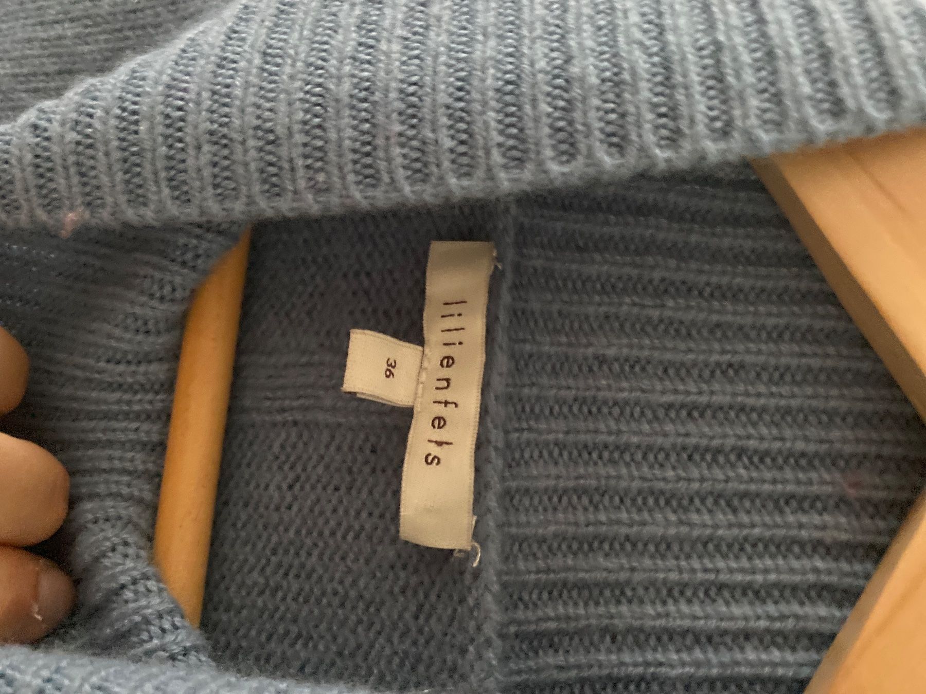 Maglioni & Felpe: Damen Pullover Lilienfels Rollkragen Grösse 36 hellblau – Nuovo (secondo la descrizione) da Einsiedeln venduto da csunshine91 1