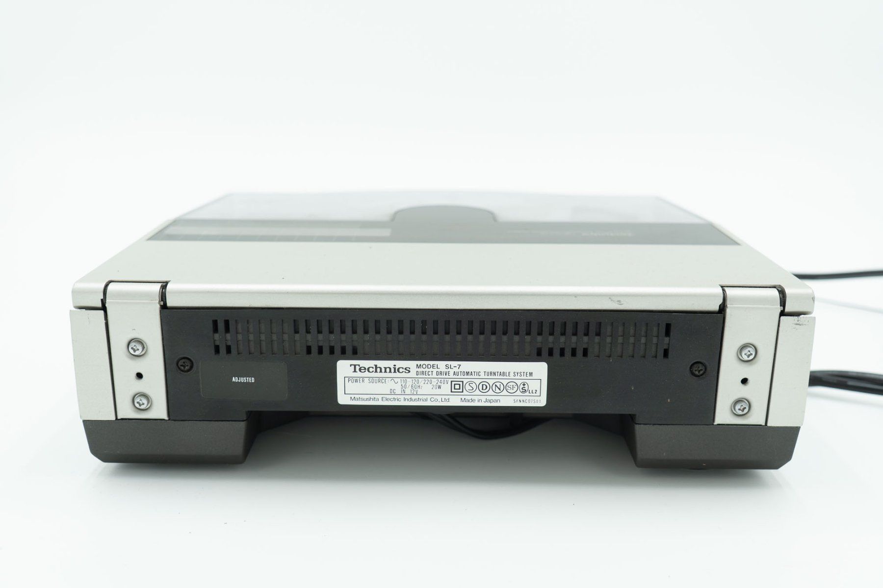 Technics Plattenspieler: Technics SL-7 - Direktantrieb, Automatik - Ref. 07/57 – Gebraucht aus Au ZH von BrockiAu 7