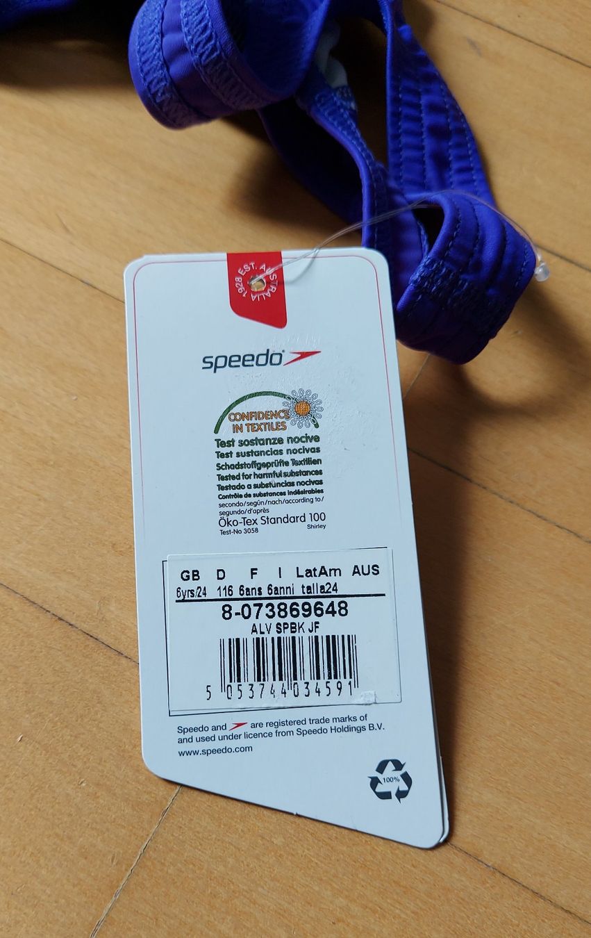 Speedo Costumi da bagno & Bikini: Neues Speedo Badekleid Gr. 116 – Nuovo e nell'imballaggio originale da Basel venduto da Sinibini86 3