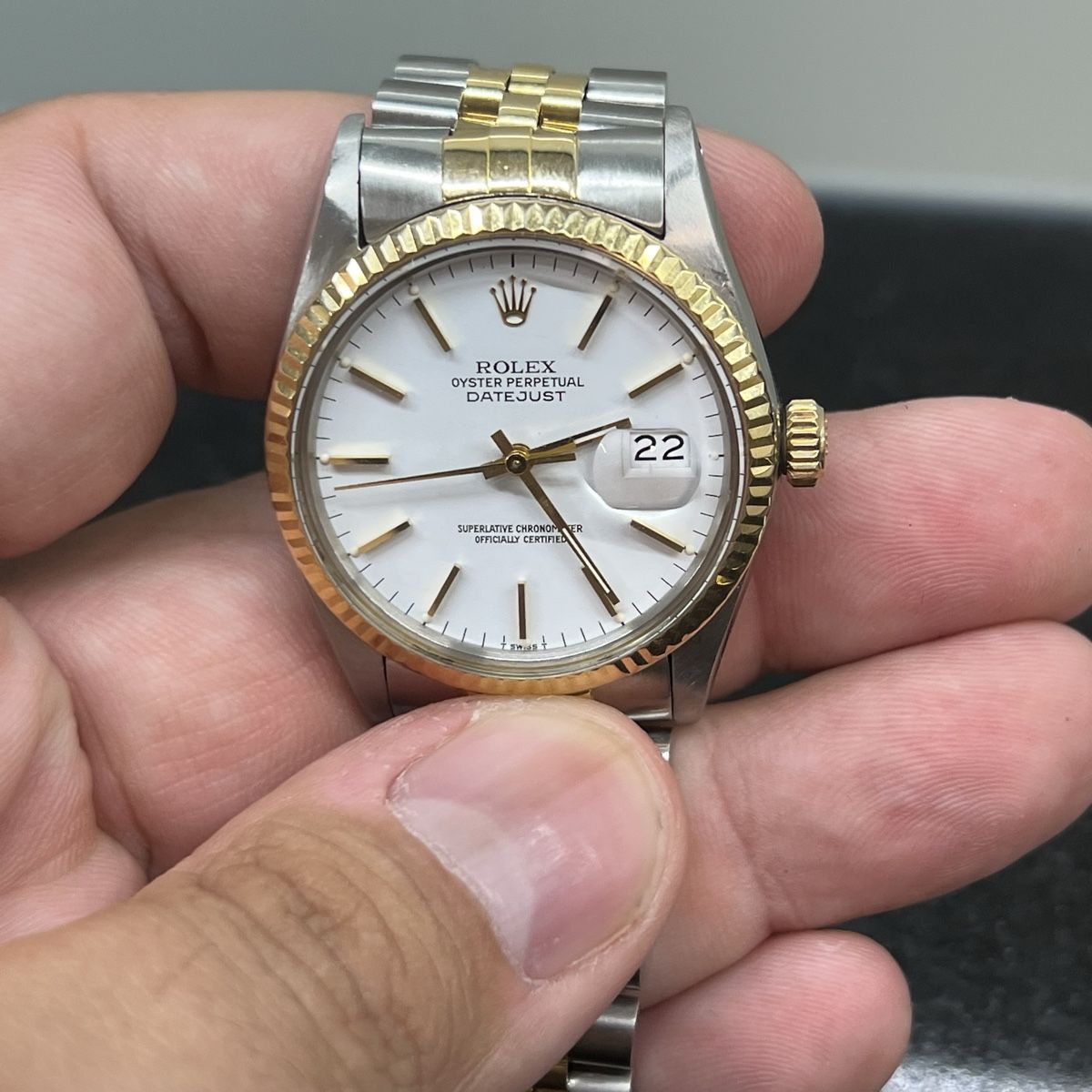 Rolex Montres: Wunderschöne rolex datejust zu verkaufen  – D'occasion à Wil SG par Cristiano02062017 8