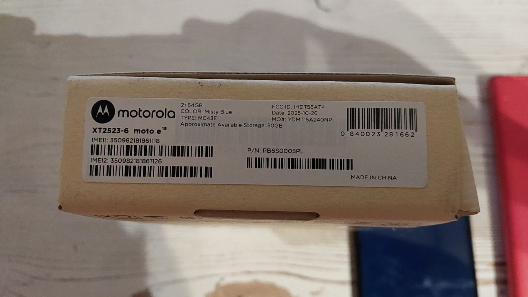 Motorola Telefoni cellulari / Smartphones: Motorola Moto E15 + Hülle – Usato da Henggart venduto da Jan073 2