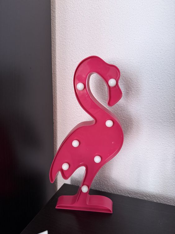 1 Paio Di Orecchini Di Fenicotteri Rosa In Acrilico Alla Moda, Animali
