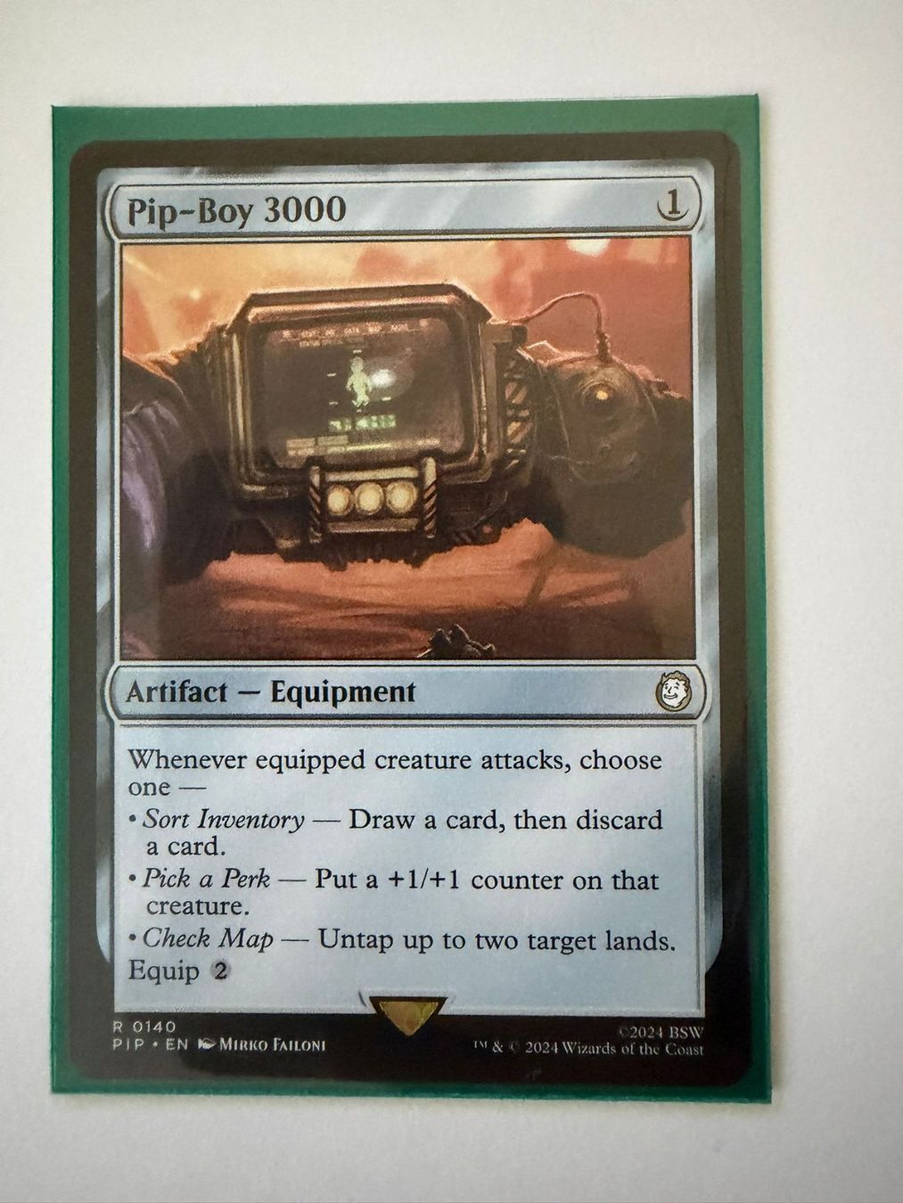 Magic The Gathering Sammelbilder & Trading cards: MTG: Pip-Boy 3000 – Neu (gemäss Beschreibung) aus Rombach von ryma92