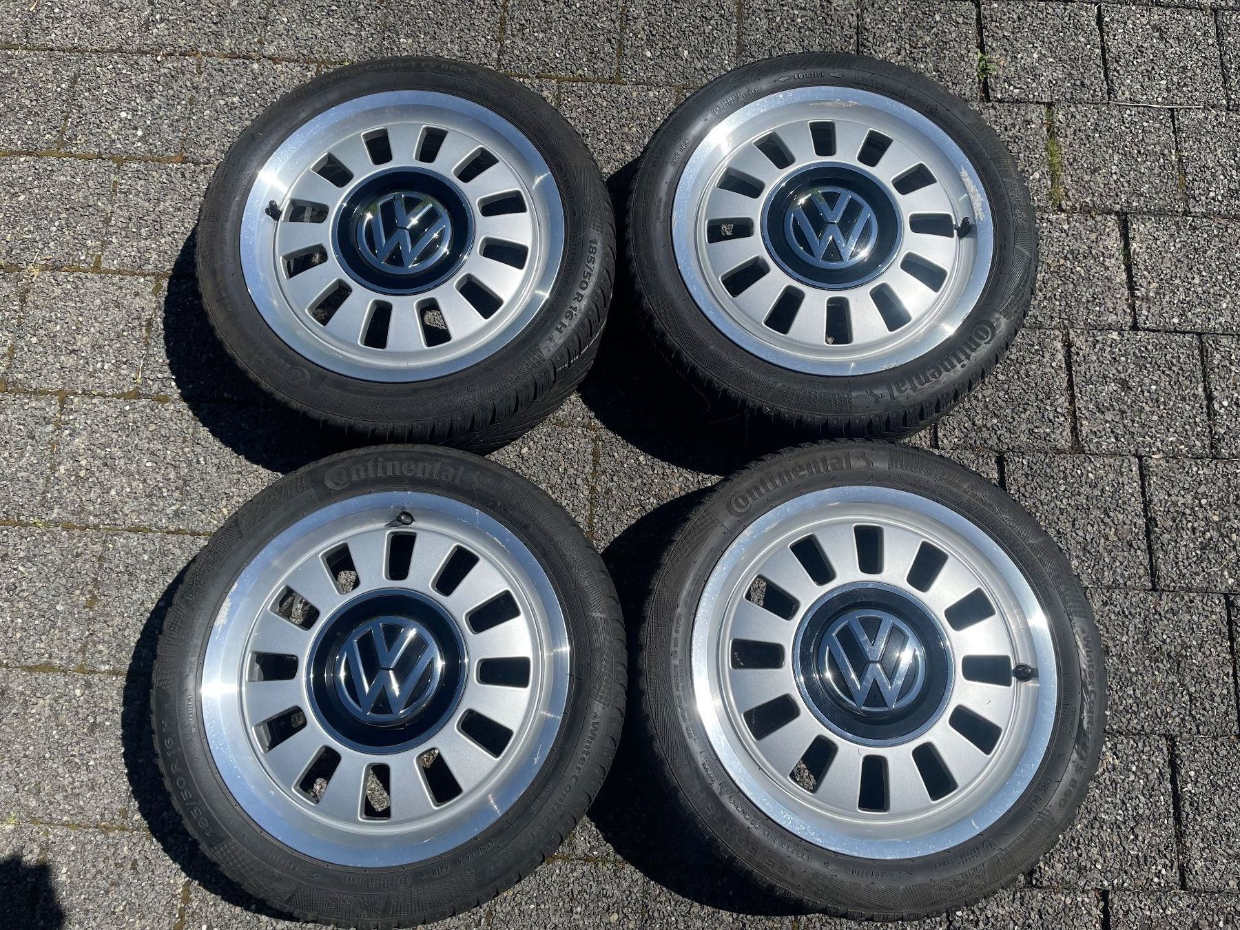 Volkswagen Cerchioni: VW UP Räder mit Winterbereifung – Usato da Muhen venduto da marc1995