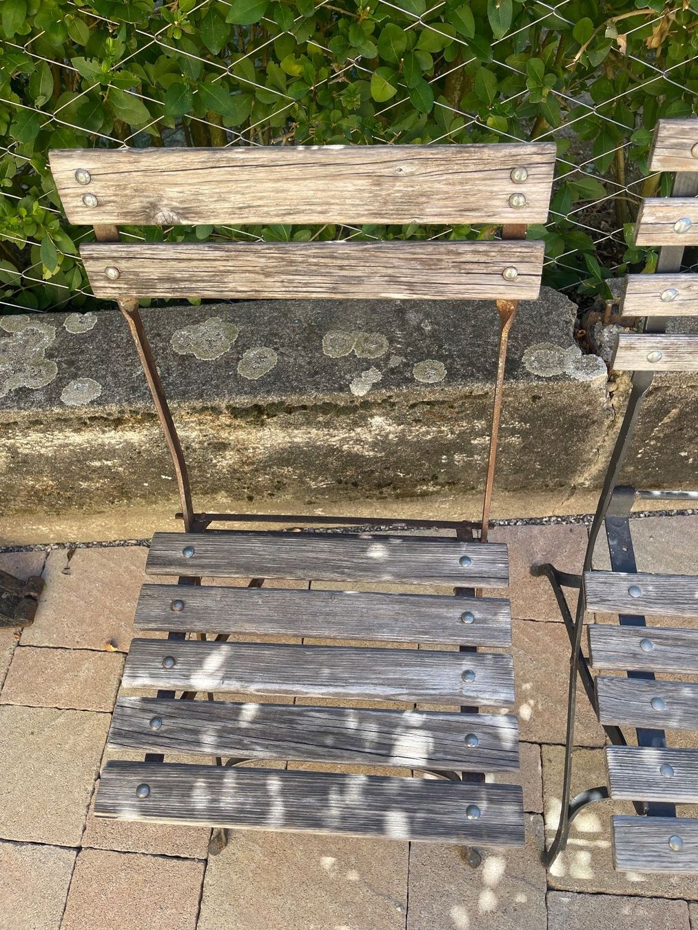 Chaises: 5 alte Gartenstühle – D'occasion à Villnachern par socondlife 2