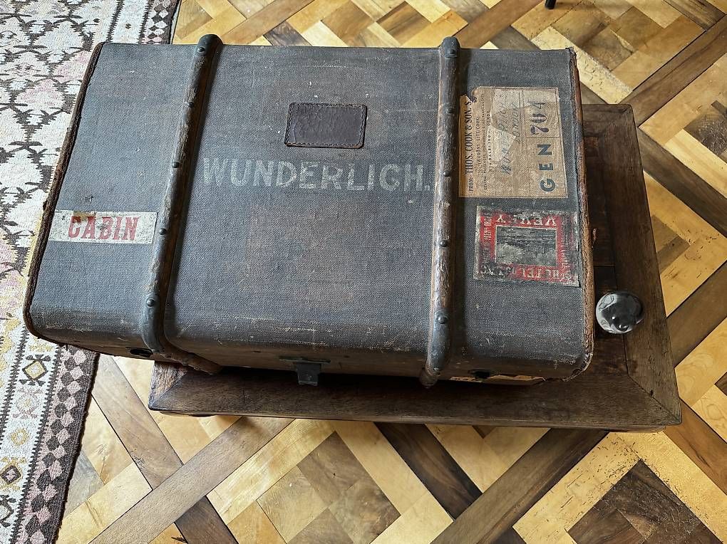 Valigie: Vintage Überseekoffer – Usato da Zürich venduto da antoineb02 1