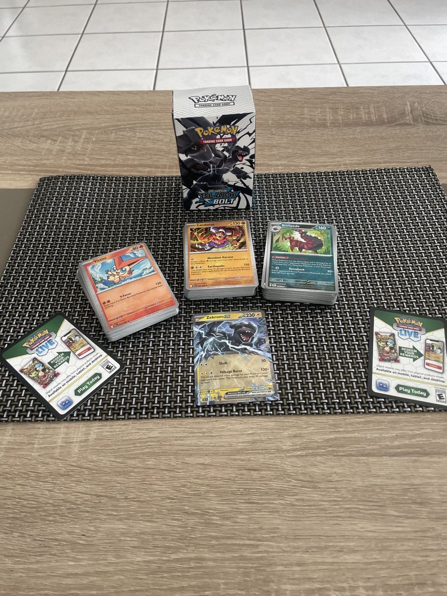 Pokémon Carte collezionabili: Pokemonkarten 150+Black Bolt EN – Nuovo (secondo la descrizione) da Bellach venduto da Pokemam 1